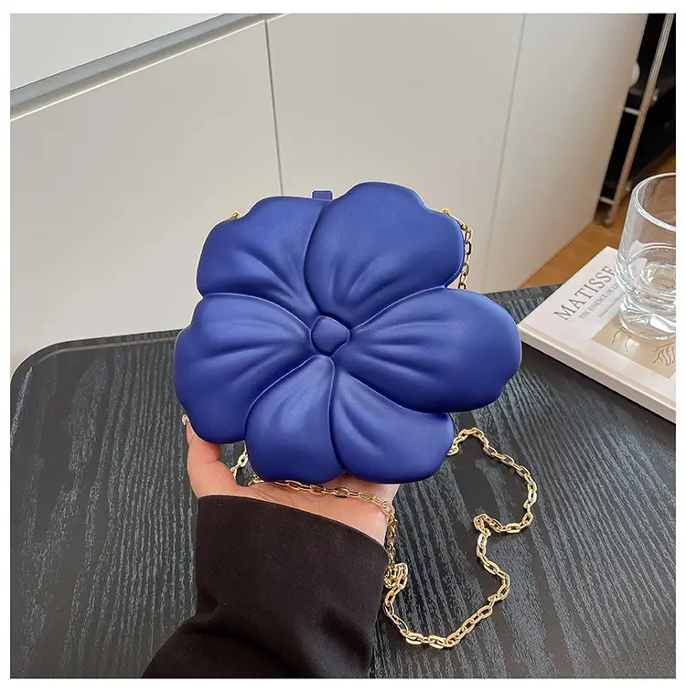 Matte Flower Shoulder Bag for Women — feature 32