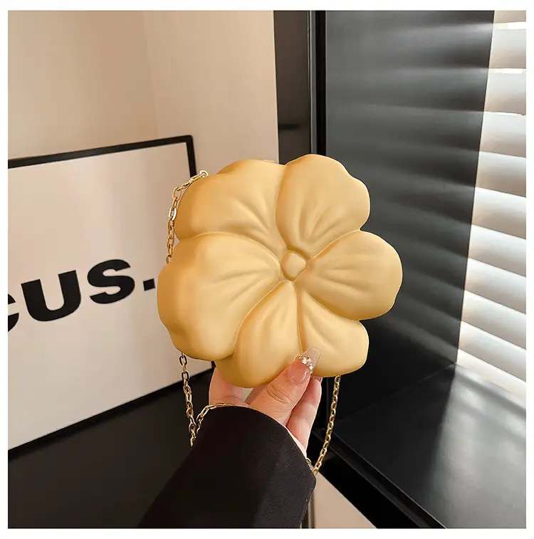 Matte Flower Shoulder Bag for Women — feature 33