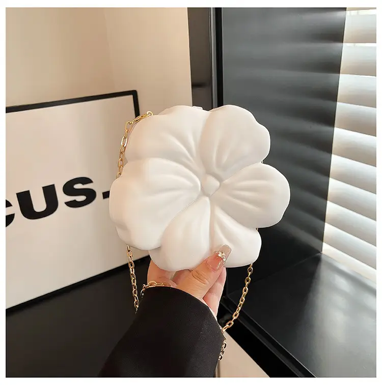 Matte Flower Shoulder Bag for Women — feature 34