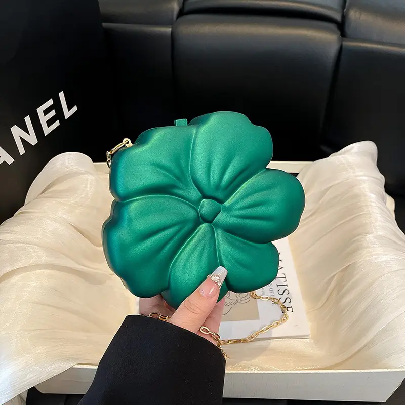 Matte Flower Shoulder Bag for Women - Image 7