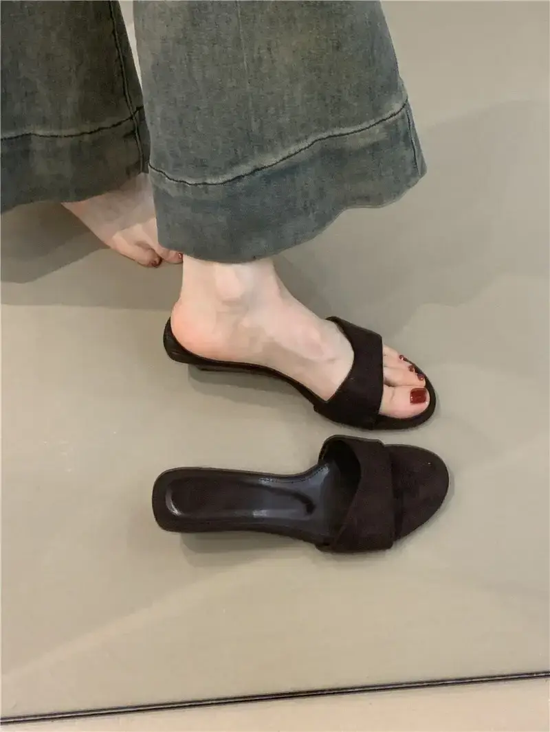 Nude Leopard Print Wedge Sandals 2025 - Image 4