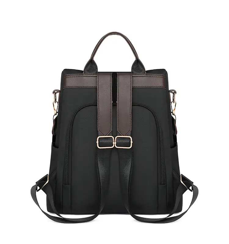 Black Large Capacity Women's Travel Backpack — feature 27