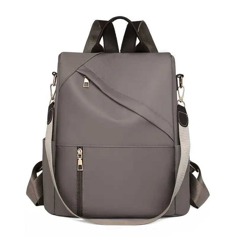 Black Large Capacity Women's Travel Backpack - Image 4