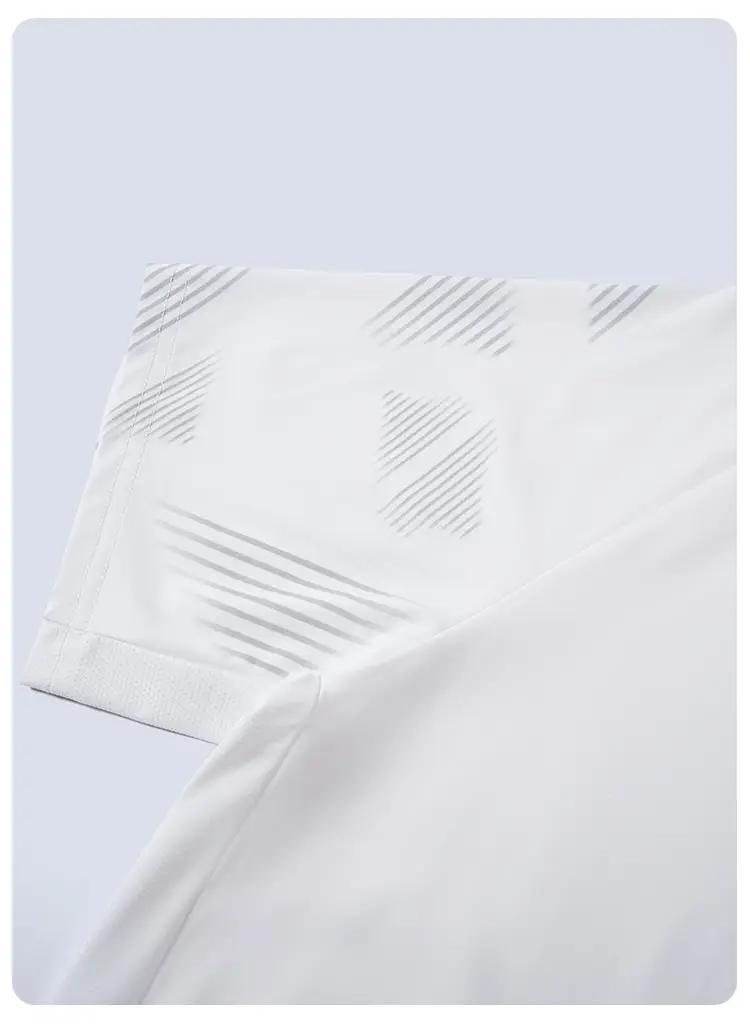 Kids White T-Shirt Short Sleeve Summer Cool Quick Drying — feature 11