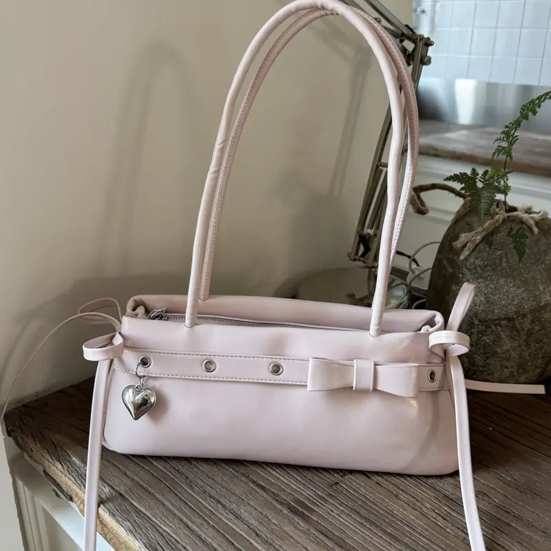 Red Bow Shoulder Bag for Women 2025 - Image 6
