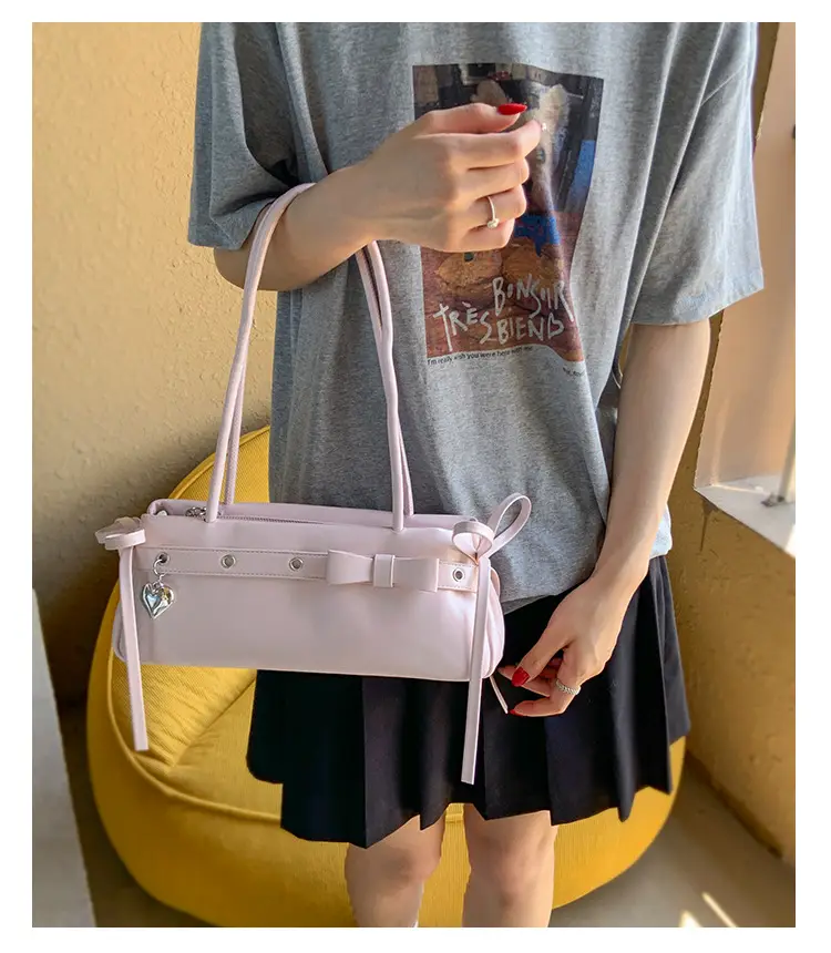 Red Bow Shoulder Bag for Women 2025 — feature 14