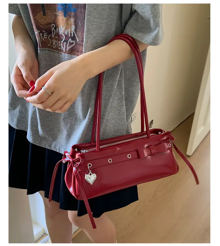 Red Bow Shoulder Bag for Women 2025 — feature 18