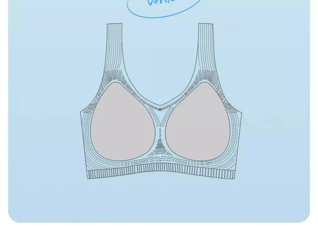 Summer Ultra-Thin Seamless Push-Up Vest-Style Intimates for Women with Fixed Cups to Hold Secondary Breasts and Prevent Sagging Breathable Bra — feature 11