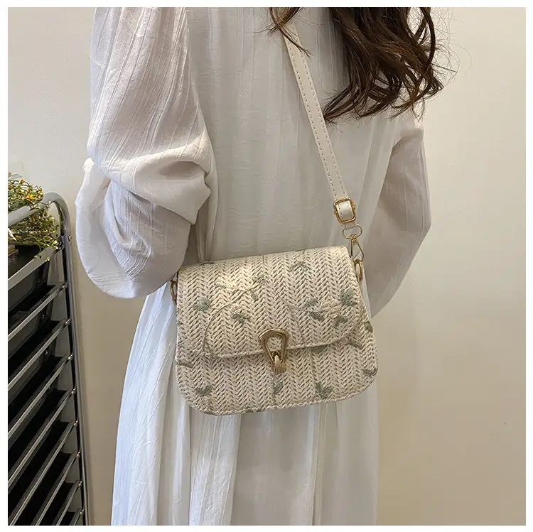 Woven Lace Straw Crossbody Bag for Women 2024 — feature 10