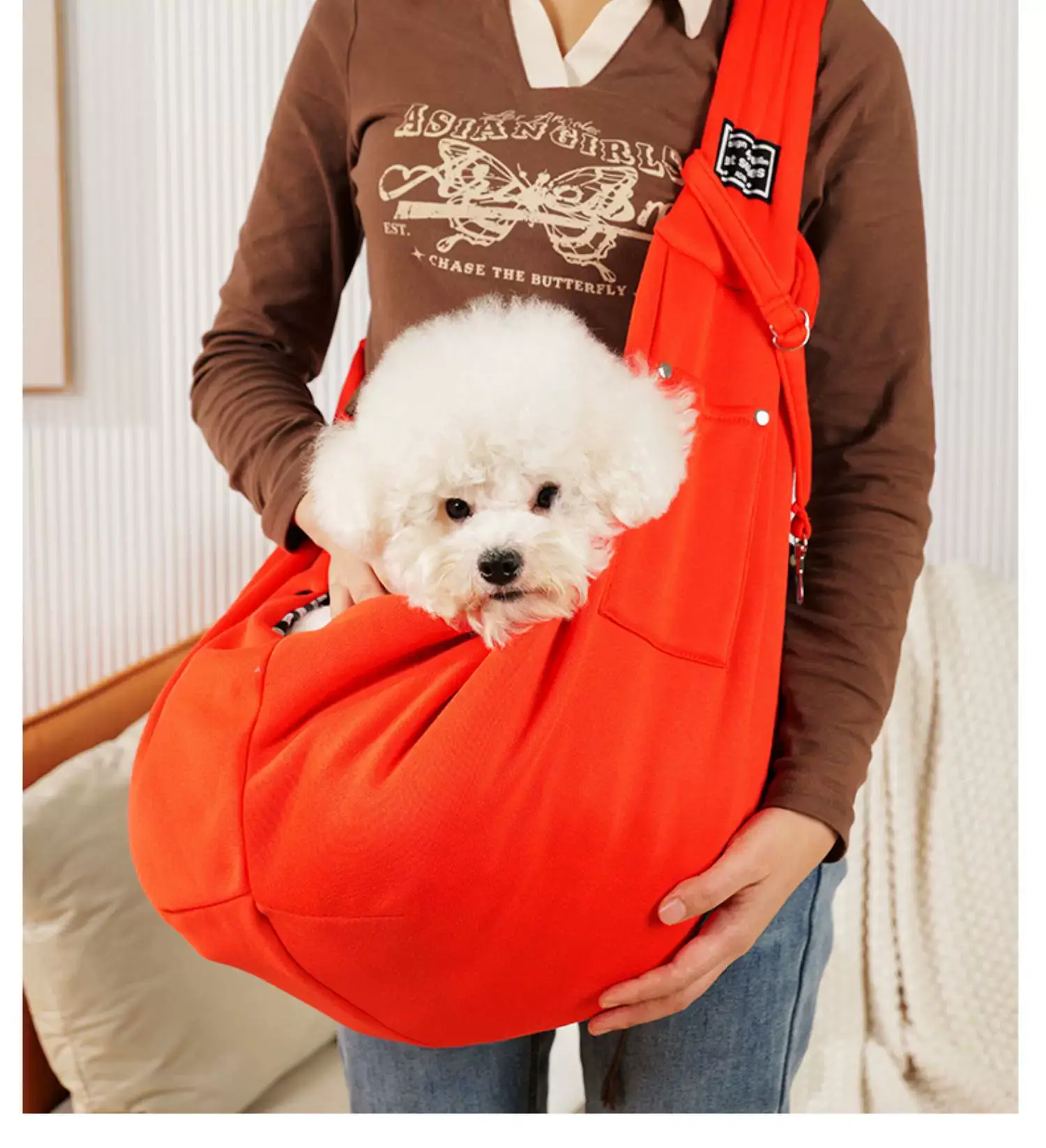 Portable Pet Crossbody Bag for Dog & Cat Shoulder Bag — feature 36