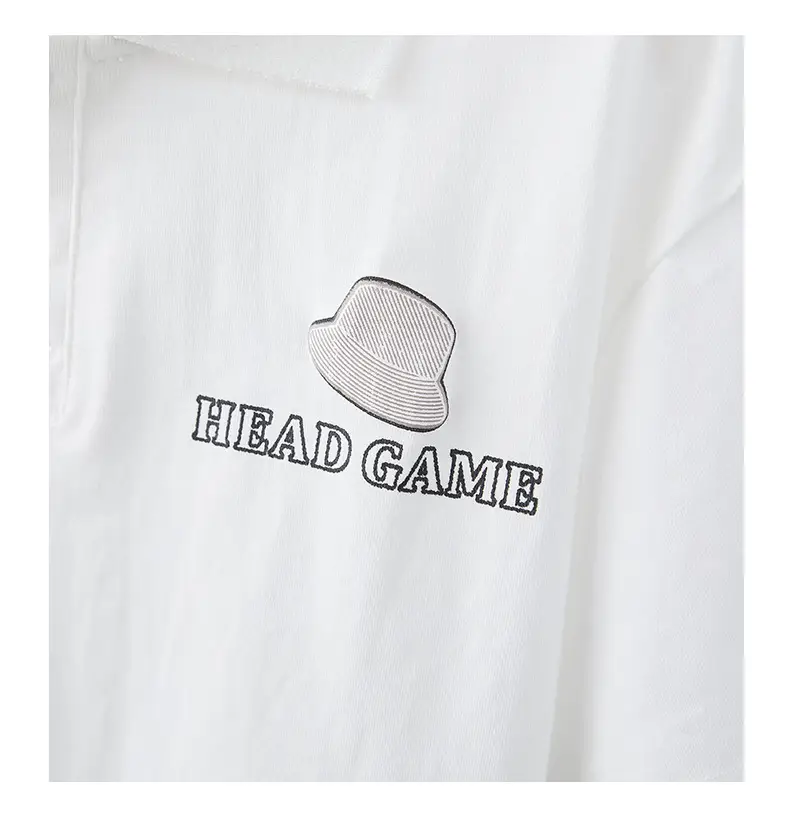 Kids White Polo Shirt Boys 2025 Summer Loose Fit — feature 7