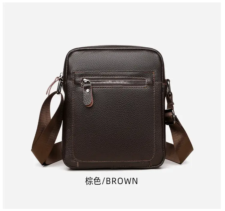 Korean Style Black Crossbody Bag for Men — feature 29