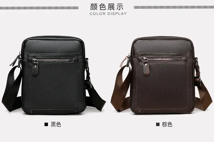 Korean Style Black Crossbody Bag for Men — feature 7