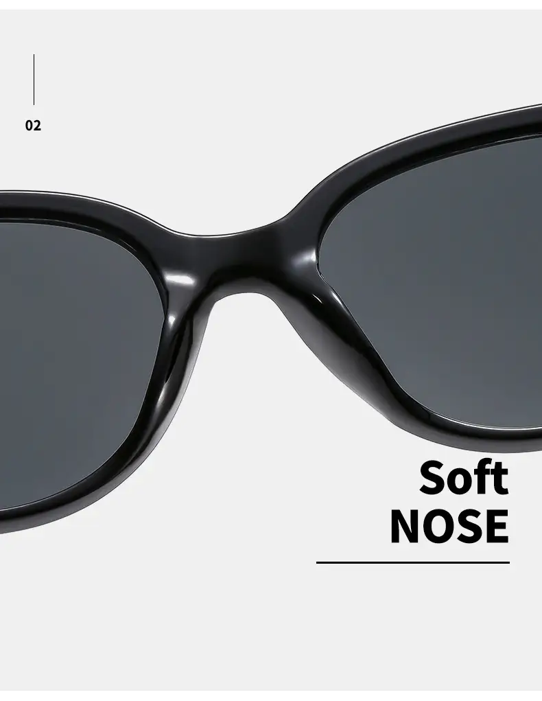 Korean Style Oval Cat-Eye Sunglasses for Women Men β feature 19