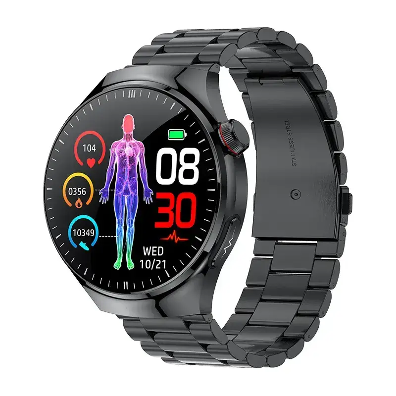 25-Year New Bluetooth Smart Call Watch with Heart Rate & Blood Sugar Tracking