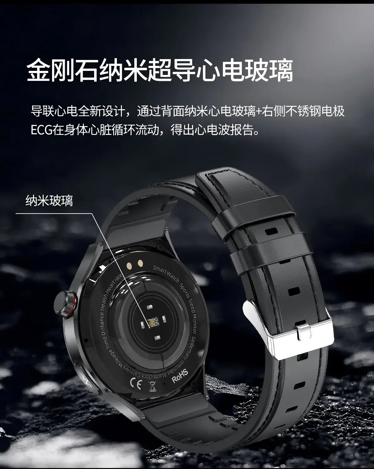 25-Year New Bluetooth Smart Call Watch with Heart Rate & Blood Sugar Tracking — feature 5