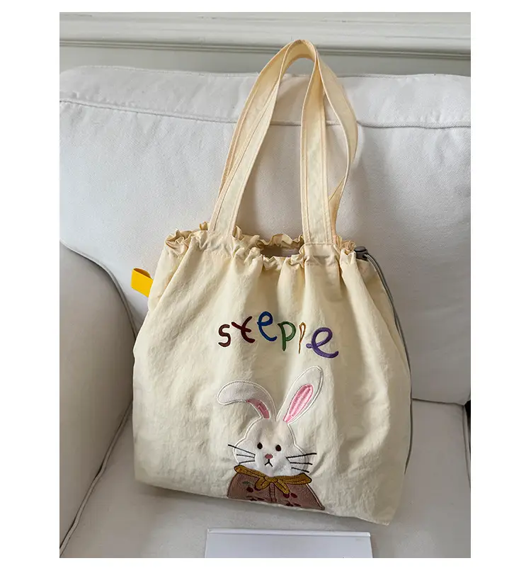 New Cartoon Tea Time Shoulder Bag Women's Nylon Tote — feature 20