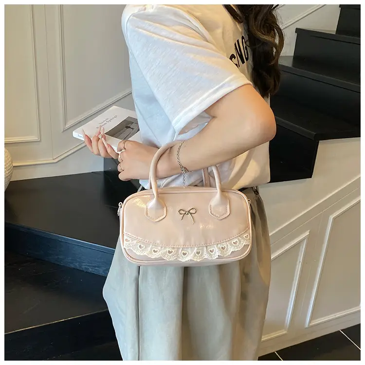 White Lace Handbag for Women 2025 Summer — feature 11