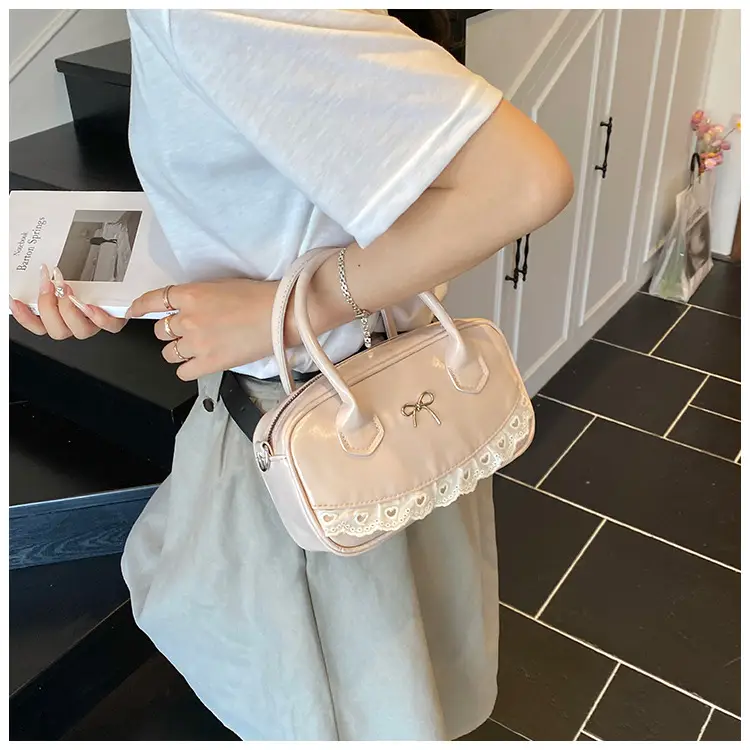 White Lace Handbag for Women 2025 Summer — feature 12