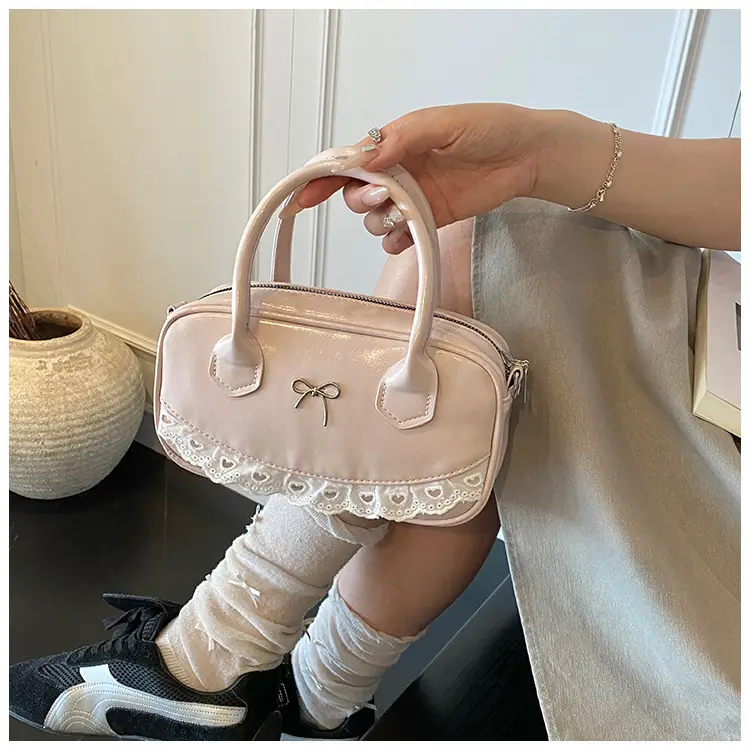 White Lace Handbag for Women 2025 Summer — feature 14