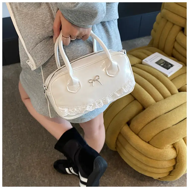 White Lace Handbag for Women 2025 Summer — feature 15