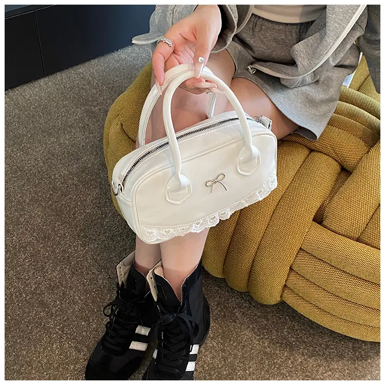 White Lace Handbag for Women 2025 Summer — feature 16