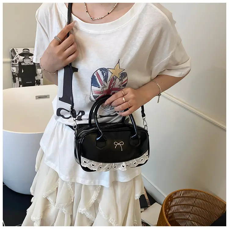 White Lace Handbag for Women 2025 Summer — feature 25