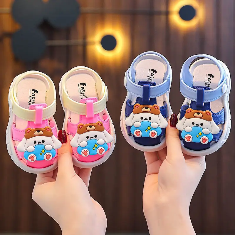 Boys & Girls Toe-Toe Soft Sandals 1-3Yr