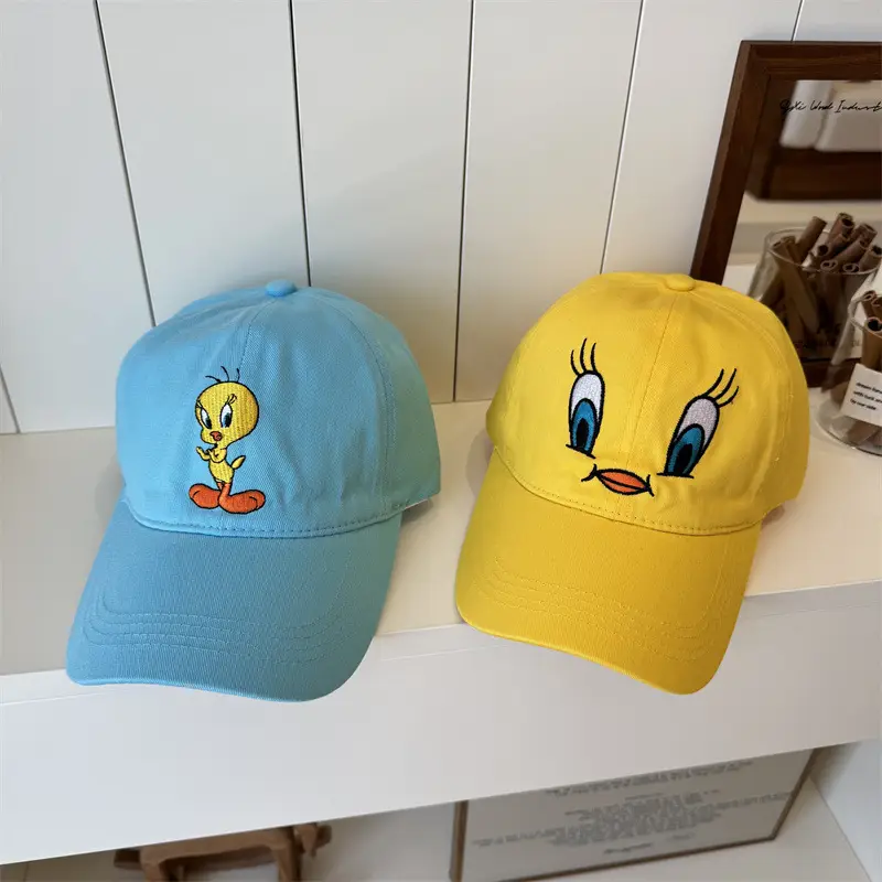 2025 Cartoon Duck Cap Yellow Women Sun Hat - Image 5
