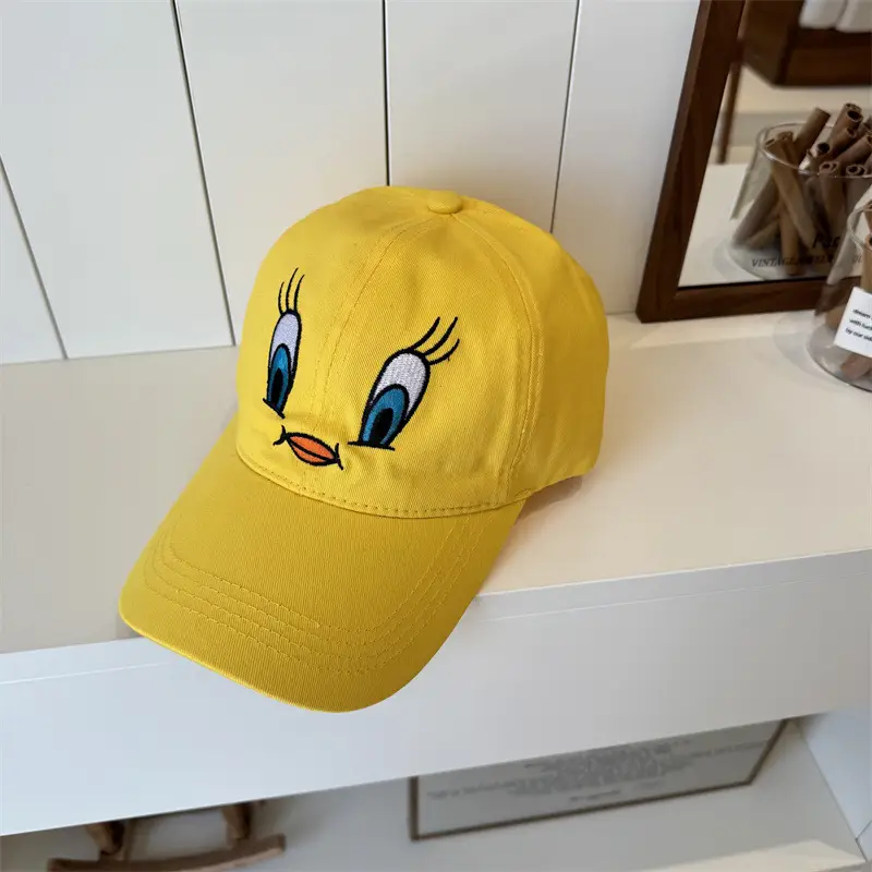 2025 Cartoon Duck Cap Yellow Women Sun Hat - Image 2