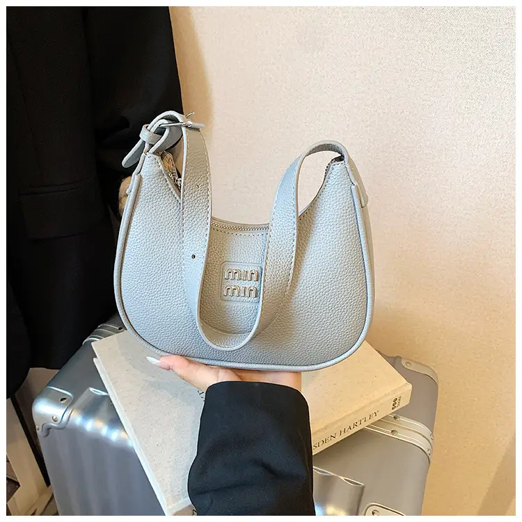 Women's Cream Shoulder Bag with Bear Charm — feature 20