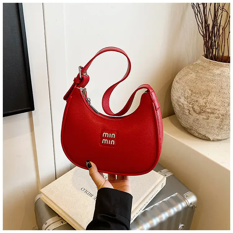Women's Cream Shoulder Bag with Bear Charm — feature 23