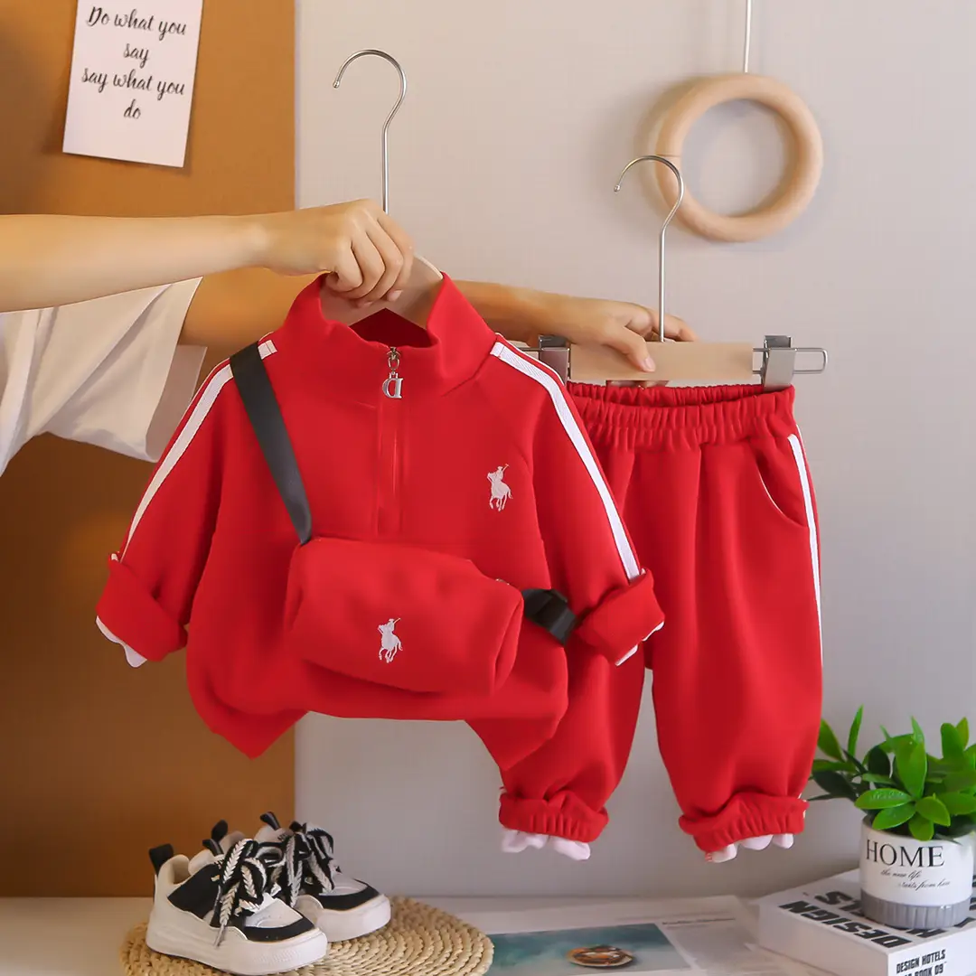2026 Autumn Children's Suit New Style Boys' Two-Piece Set Baby Spring and Autumn Casual Sports Suit Trendy Children's Clothing Foreign Trade — feature 2