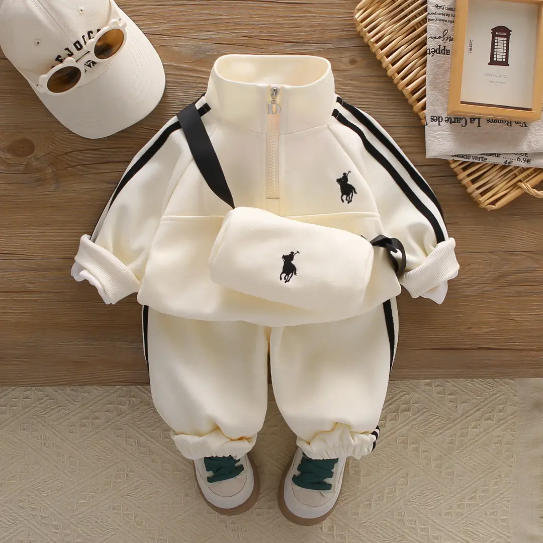2026 Autumn Children's Suit New Style Boys' Two-Piece Set Baby Spring and Autumn Casual Sports Suit Trendy Children's Clothing Foreign Trade — feature 9