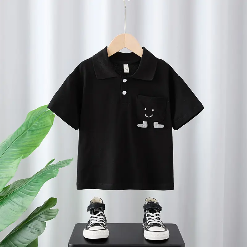 Boys Navy Polo T-Shirt Summer 2025