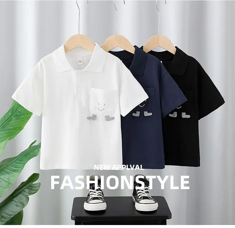 Boys Navy Polo T-Shirt Summer 2025 — feature 1