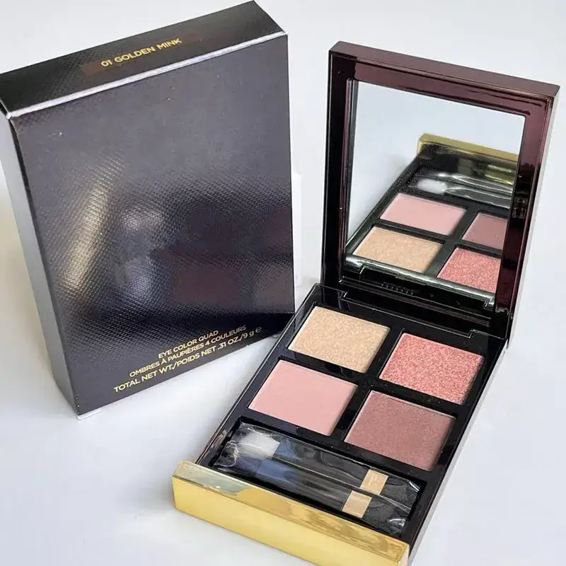 Big Brand 9g Four-Color Eye Shadow Palette for Women