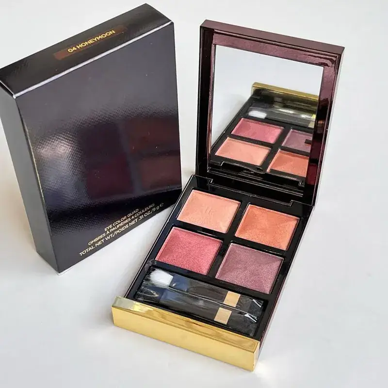 Big Brand 9g Four-Color Eye Shadow Palette for Women