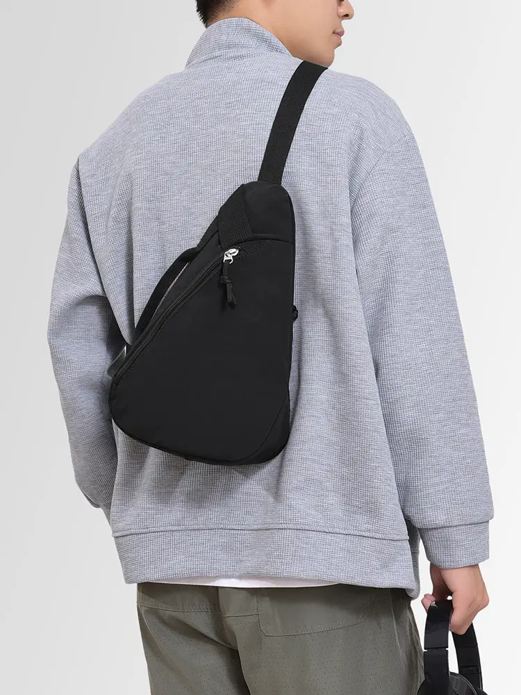 Men's Printed Chest Bag New Style Single Shoulder Trendy Bag - Image 10