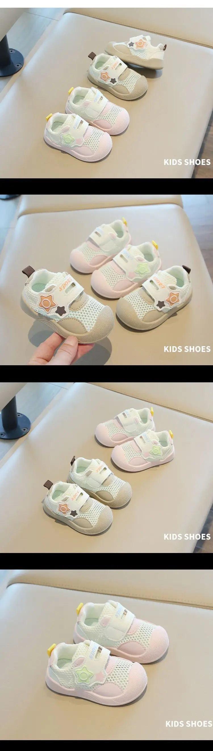 Toddler Sandals Soft Mesh Spring Summer Baby Shoes — feature 3