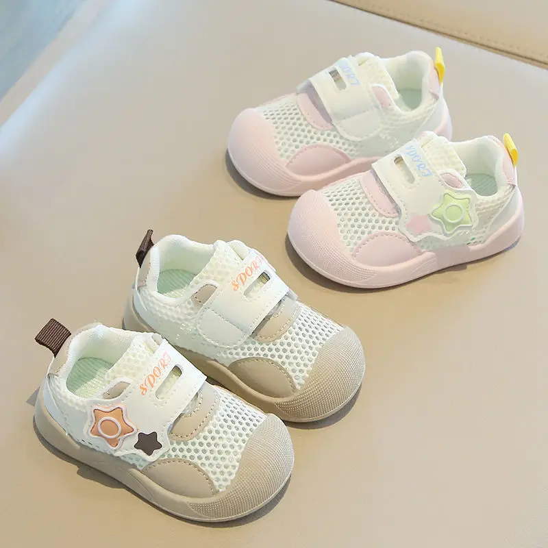 Toddler Sandals Soft Mesh Spring Summer Baby Shoes