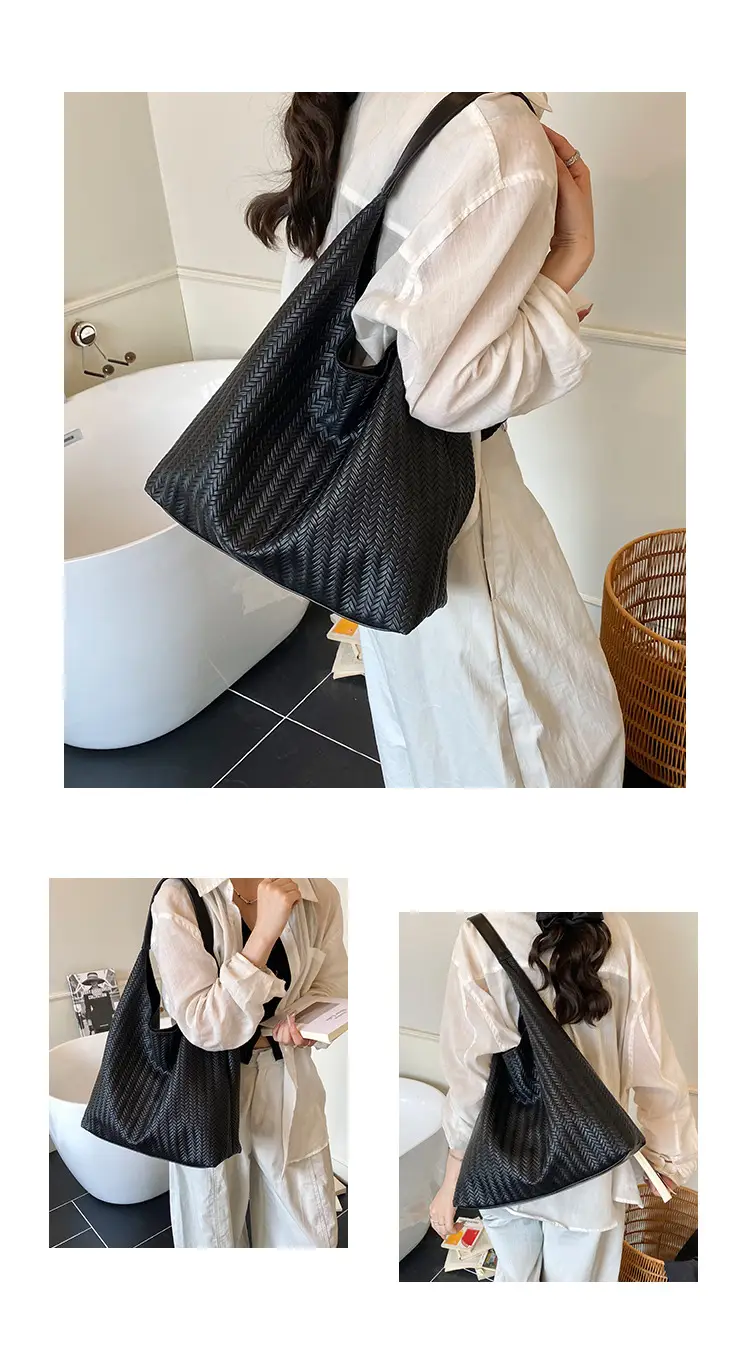 Korean Niche Tan Shoulder Bag Large Capacity — feature 19