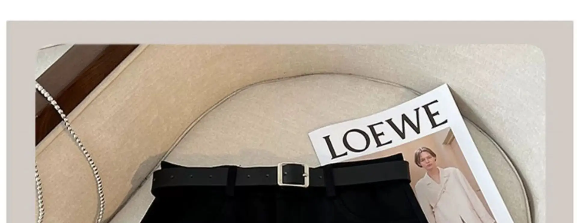 Gray High-Waist Slimming Skirt for Petite Women — feature 4