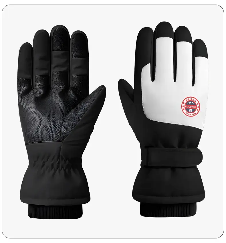 Men Winter Ski Gloves Hot Fleece Lined Windproof Waterproof — feature 18