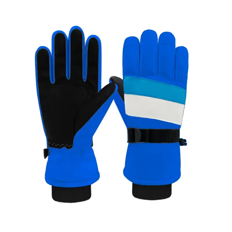 Men Winter Ski Gloves Hot Fleece Lined Windproof Waterproof