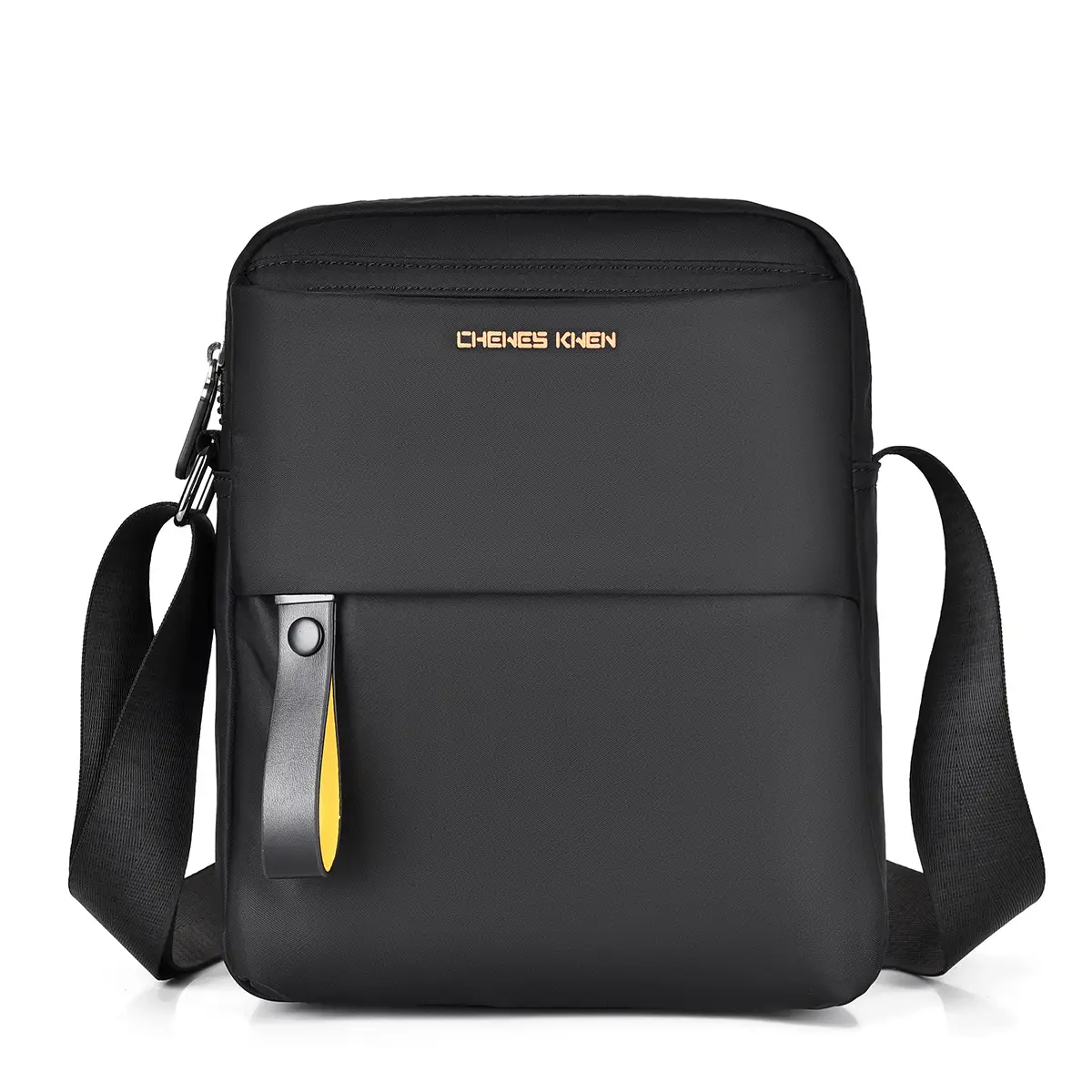 Men's Water-Repellent Crossbody Bag Large Capacity