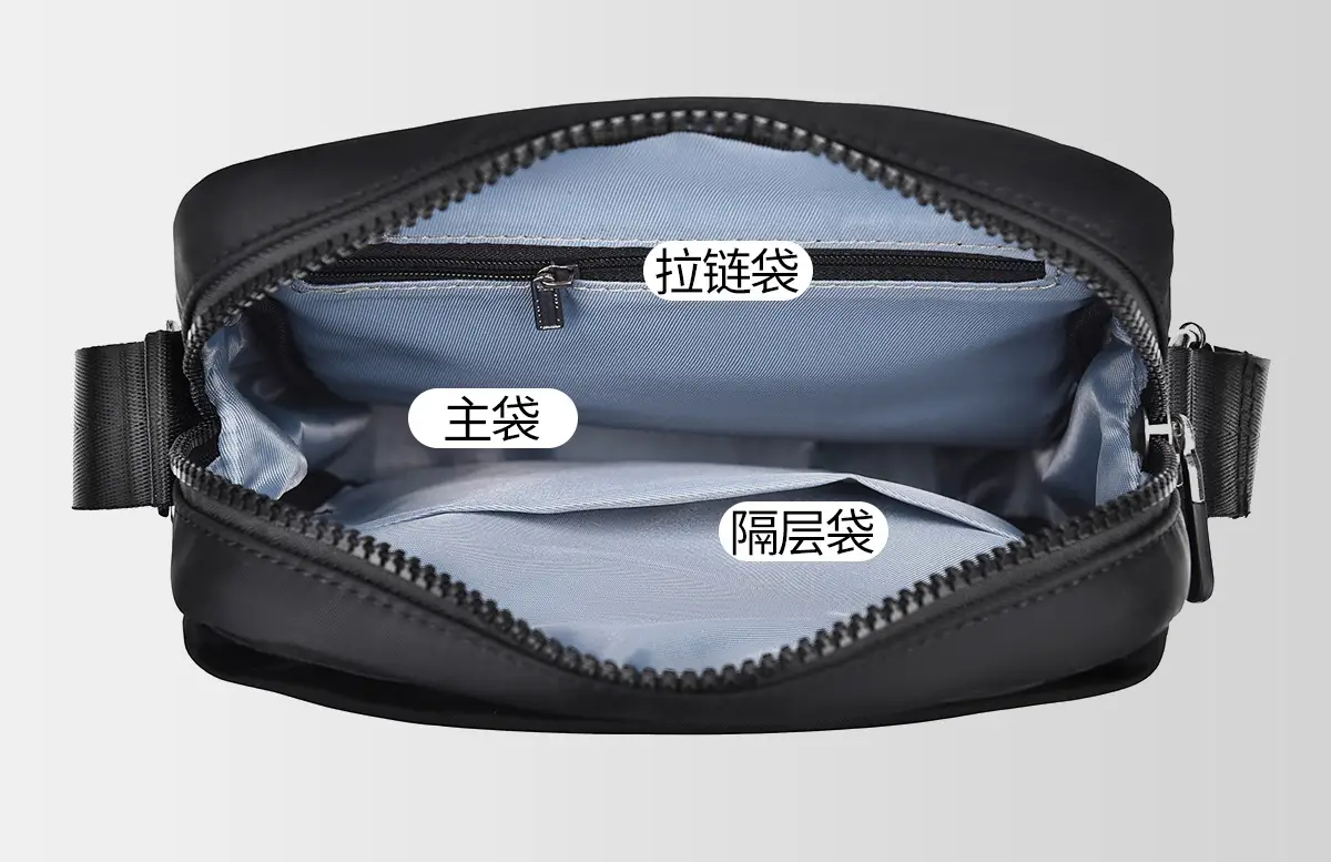 Men's Water-Repellent Crossbody Bag Large Capacity — feature 11