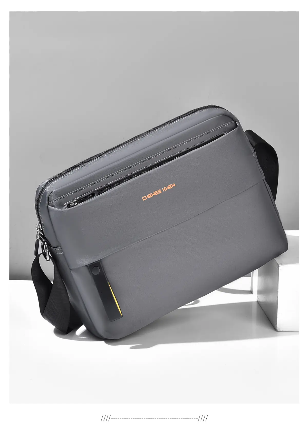 Men's Water-Repellent Crossbody Bag Large Capacity — feature 21