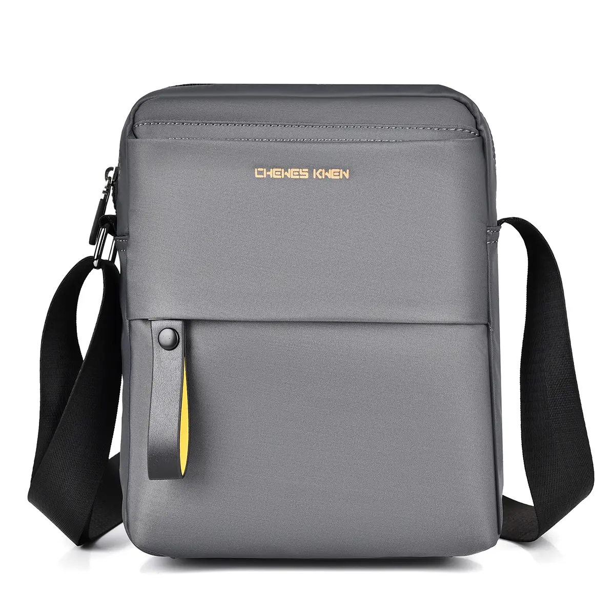Men's Water-Repellent Crossbody Bag Large Capacity