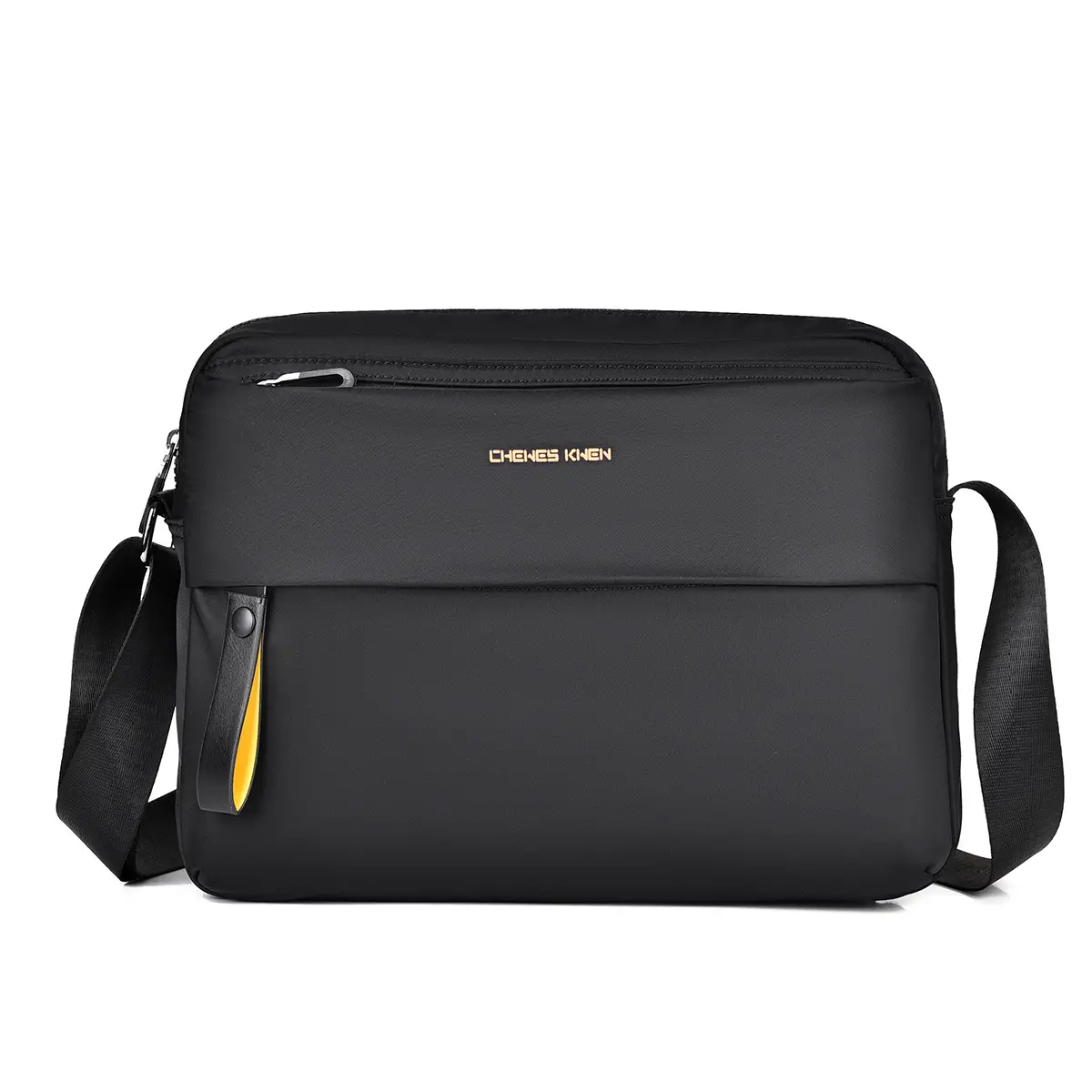 Men's Water-Repellent Crossbody Bag Large Capacity